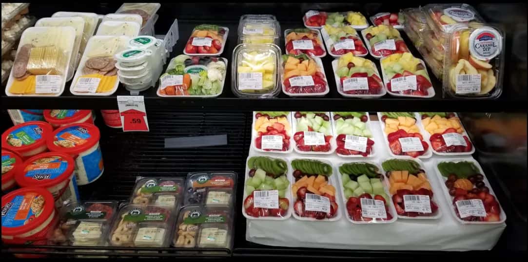Valley Foods storefront and aisles in Deer Lodge